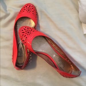 Bella Sigerson Morrison Bright Coral Shoes